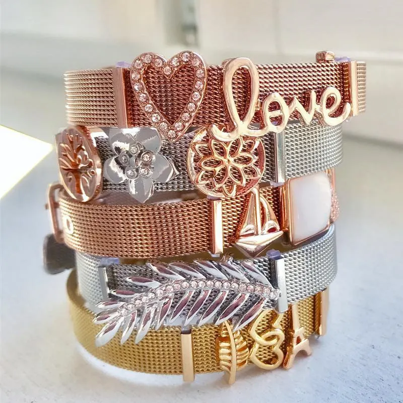 

New Product Ideas 2021 DIY Stainless Steel Bracelet Armband Charm Bracelet Jewelry 8mm  Bracelets and Charms Bijoux