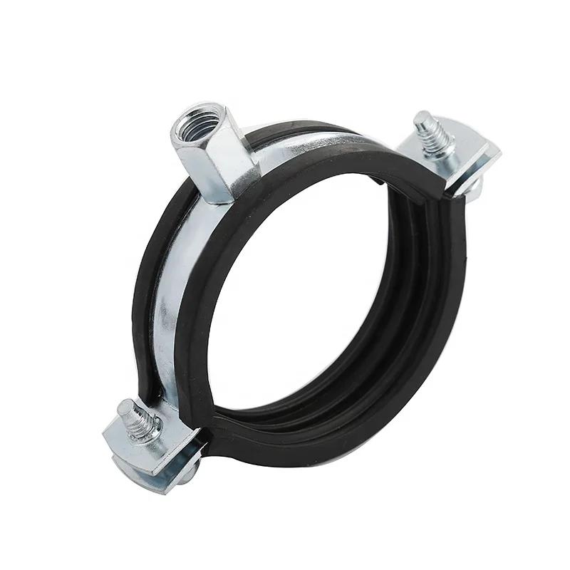 
Heavy Duty Pipe Clamp With Rubber Reinforced Rib  (60801708053)