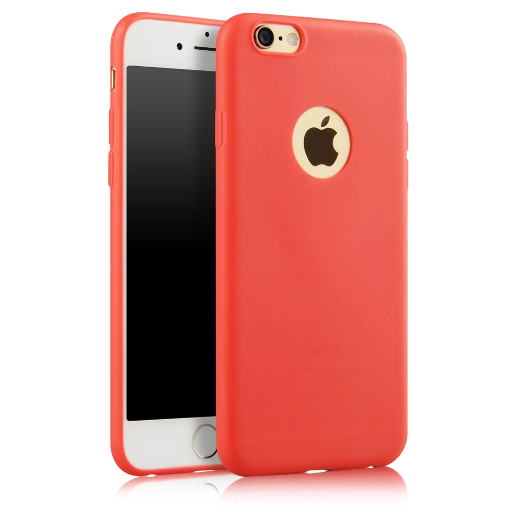 Mobile phone pu leather skin housing cover for apple iphone 6 back