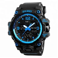 

skmei plastic watch 1155B chrono digital watches men best sport dress relojes