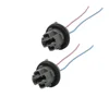 7440 T20 Sockets Female Adapter for Turn Signal/Reverse Light Bulbs Socket (for Single Filament bulb)