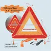 flashing led safety warning triangle sign