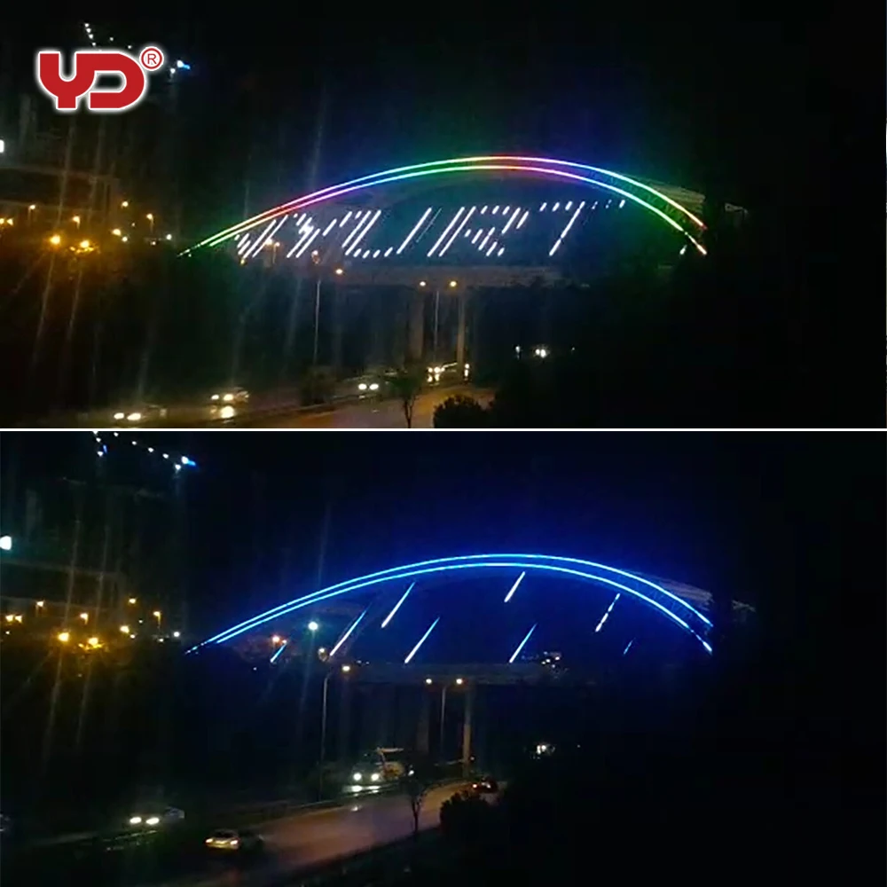 
high lumen ws2801 rgb ip68 led module pixel light for bridge lighting decoration 