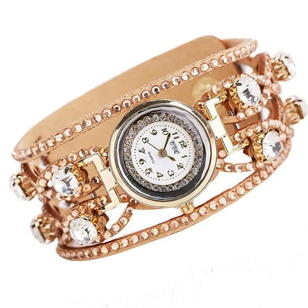 

CCQ Luxury Brand Vintage Leather Bracelet Watch Men Women Wristwatch Ladies Dress Quartz Watches Clocks Relogio Feminino Saat