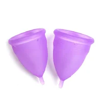 

Menstrual Cups Intimate Care 100% Medical Silicone Reusable Period Cups Feminine Hygiene Protection with Carry Storage Bag