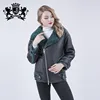 Custom Wholesale High Quality Ladies Charming Winter Women Fur Coat Jacket