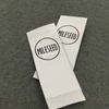 professional cloth label/woven stickers/cloth hang tag