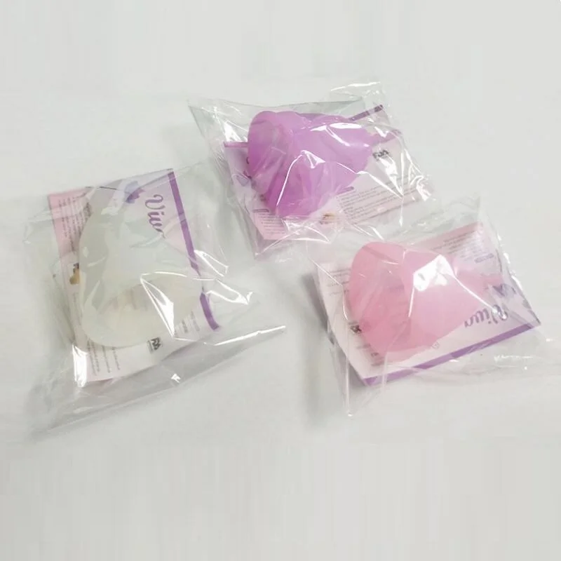 

OEM/ODM Health care amazon hot sell 100% grade medical silicone menstrual cup female copa menstrual, 3 colors