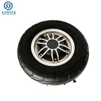 

10 inch single shaft hub motor wheel with road tire gearless hub motor for electric scooter bicycle assembly conversion parts