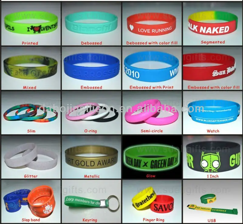 Dongguan Silicone Products Support Customized Rainbow Striped Silicone