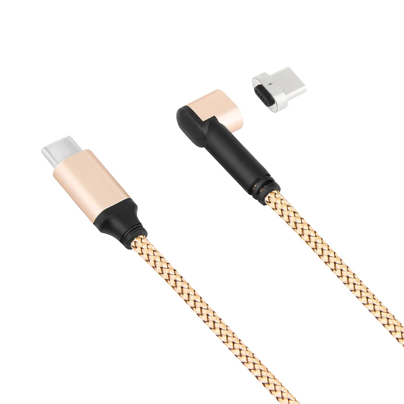 

USB-C to C Magnetic for Macbook 87W Laptop Charging Cable, Silver, gold, black