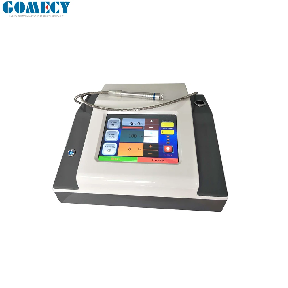 GOMECY 4 in 1 980nm laser 30W 60W spider veins vascular removal physiotherapy laser therapry machine.jpg
