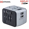 Otravel 199D Smart Universal All In One AU EU UK US Converter Power Adapter Safety Dual USB CE Travel Adaptor
