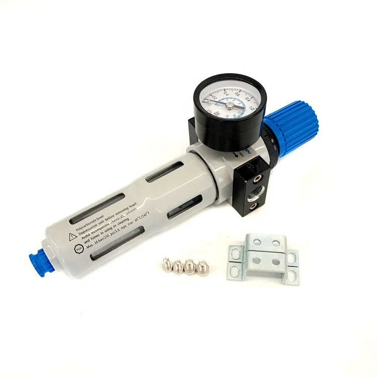 
LFR Series Regulator FRL MINI MIDI Air Filter Combination Air Source treatment 