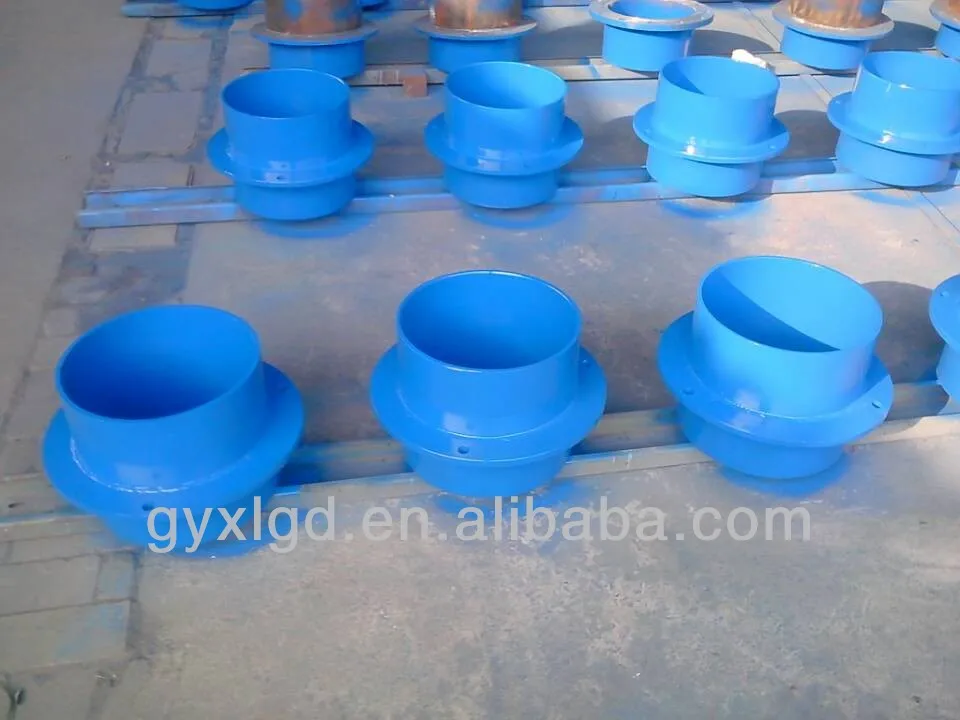 Rigid Steel Wall Sleeves Puddle Flange For Water System Installation