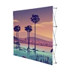 10ft Trade show equipment portable tension fabric grahpic lightweight display stand wall popup backdrop