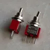 Guitar Amp PCB Mounted Red toggle switch ON/ON Short handle ,MTS-102RP-S