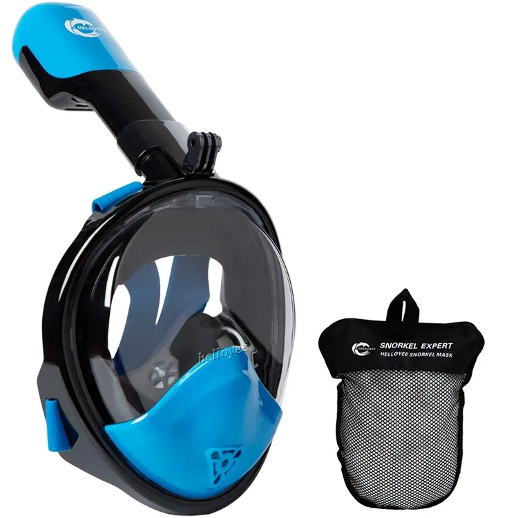 New Best Products Underwater Scuba Free Breath Full Face Swimming Nose