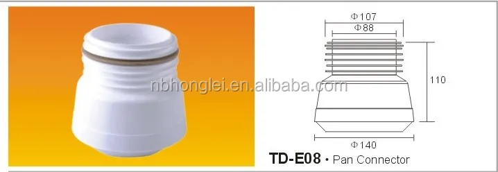 
toilet pan connector 