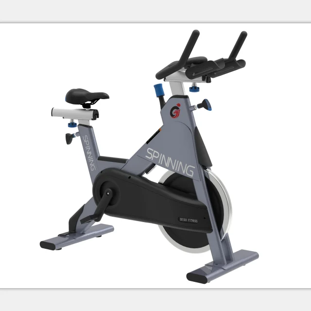 

high quality commercial fitness equipment gym use spin exercise bike, Black;silver;red...