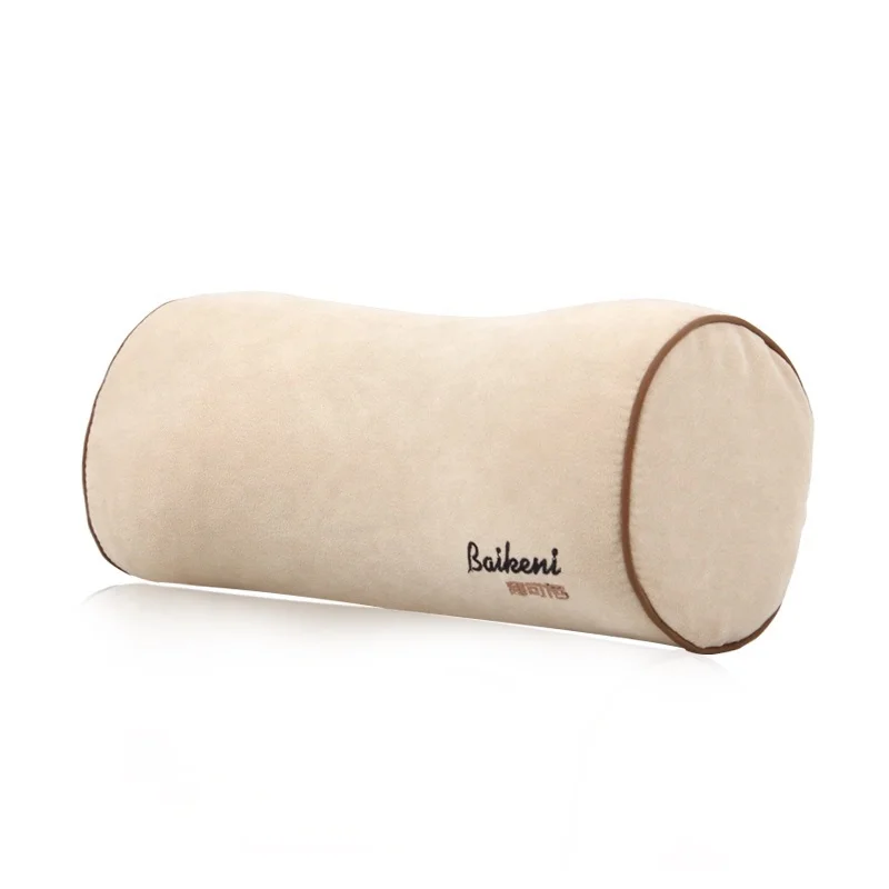 Home Decor Aa Cotton Canvas Bolster Cushion Cover Yoga Neck Roll