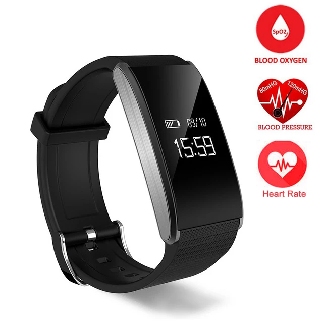 

Smart Bracelet with SDK A58 Wristband For iOS Android Healthy Blood pressure monitoring Blood oxygen detection Heart rate
