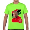 Custom 5% 50 25 50/50 95% 100% polyester cotton rayon viscose elastane ring spun t shirt for election