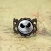 Jacks smile Nightmare before christmas ring nightmare glass Photo Cabochon ring