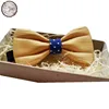 creative design handmade solid wood bow tie
