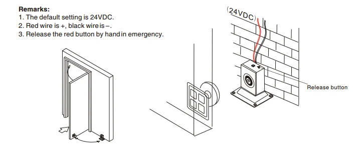 Vians Best Selling Adjustable Electric Magnetic Door Opening