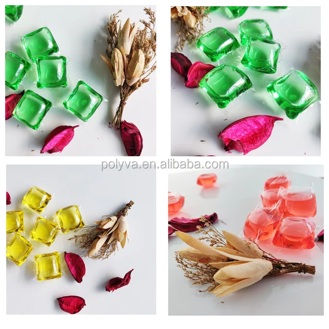 8g-20g OEM and ODM perfume and eco-friendly water soluble laundry pods for washing clothes