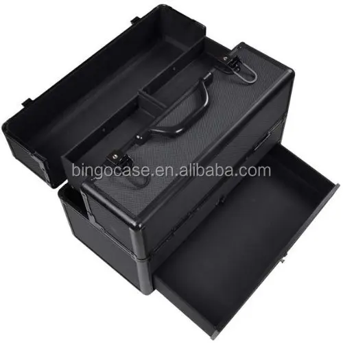 Professional Aluminum Abs Hair Stylist Barber Cosmetic Makeup