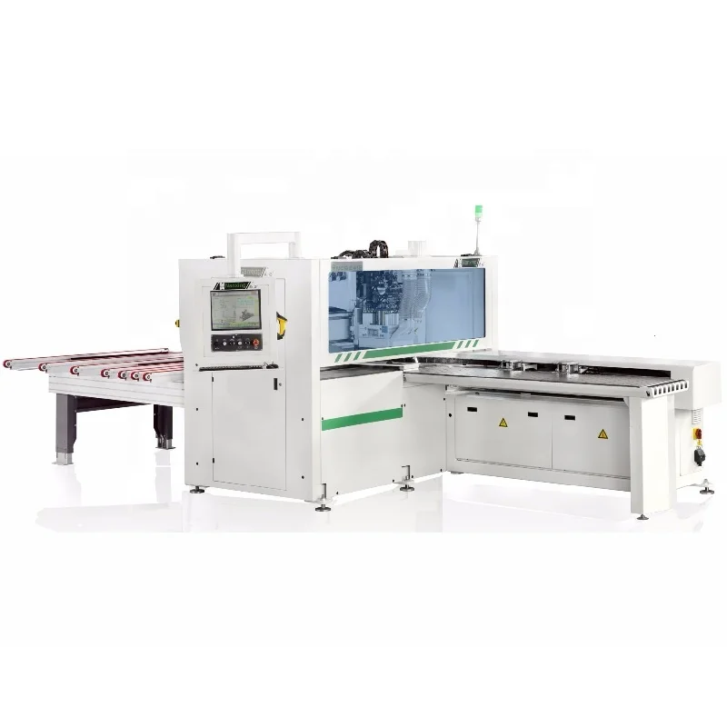 
automatic CNC 6 sides boring machine NANXING machinery NCB2412 with two rout spindles 