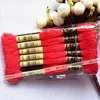 China manufacturer wholesale 100% cotton cross stitch thread embroidery hand-knitting lines