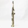 Customize Mini Professional Bronze Antique Straight Soprano Saxophone