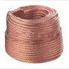 Bare Rope Round Braided Copper Cable for Grounding Connection