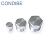 Condibe stainless steel outer hexagon solid high pressure male thread plug