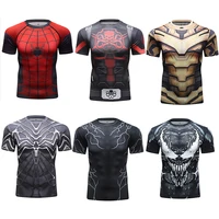 

Cody Lundin Marvel Clothes Men Custom T shirts Spiderman Compression T Shirt