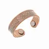 New launch fashion ring personalized ring health magnetic copper ring