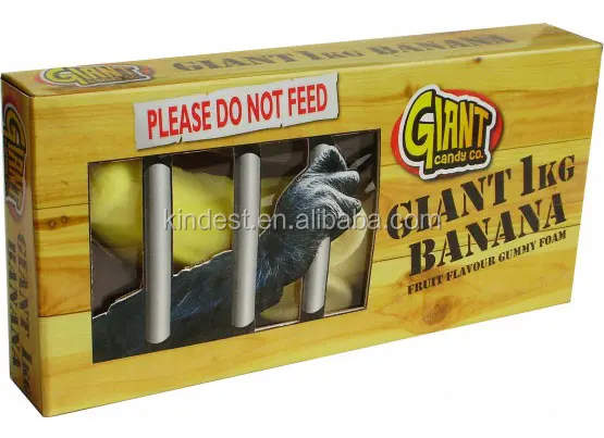 
Giant gummy candy Fried egg / burger /hot dog /banana 