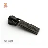 Factory customized OEM brand logo metal slider zipper puller