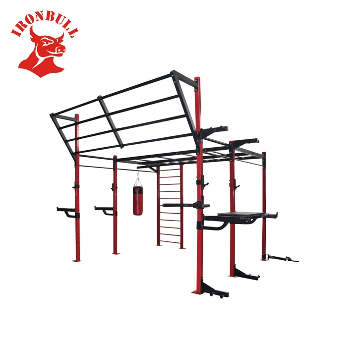 Durable equipment fitness training squat rack