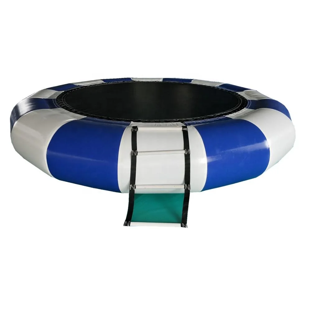 

Cheap children adult inflatable floating park inflatable water trampoline BYS578, Multi-color or customized color
