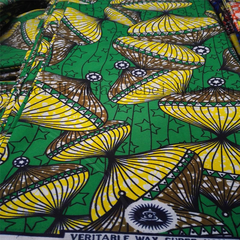 45,2 x 215,7//5 m style 1 Tissu africain ciré 100 /% coton imprimé batik double face pour couture ferme festival maison