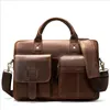 laptop briefcase bag men leather briefcase document for lawyer