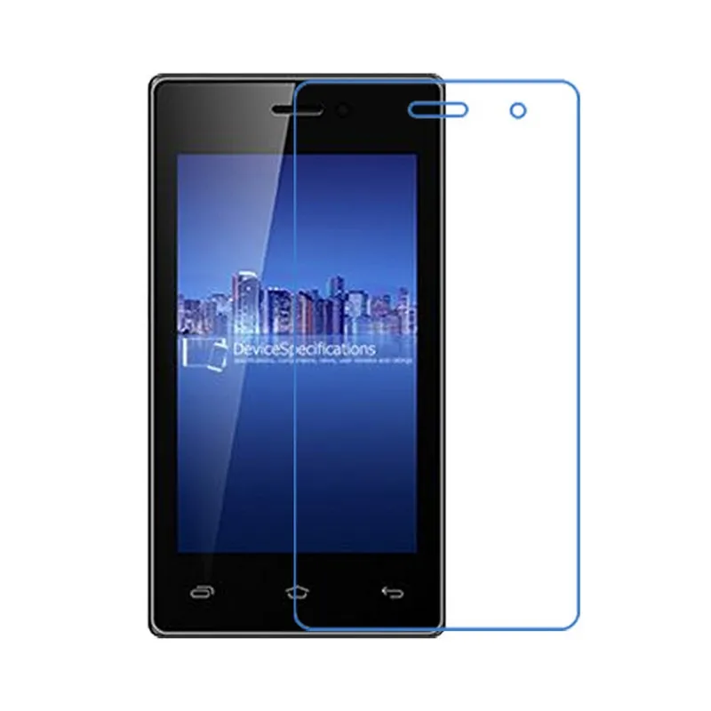 Clear LCD Screen Protector Film Foil Saver For Videocon Infinium Z41 Aire with Cloth