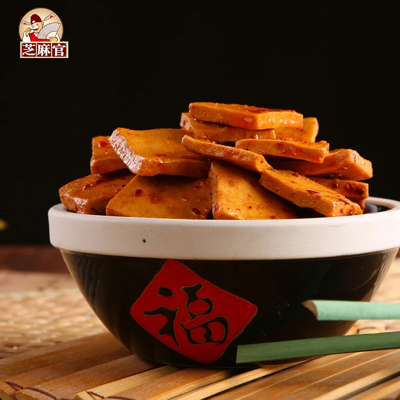 
Best Selling Products 100g Chinese Soybean Tofu Pickle Snack Food 