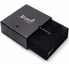 Factory custom made creative gift jewelry watch packaging black fancy paper made box