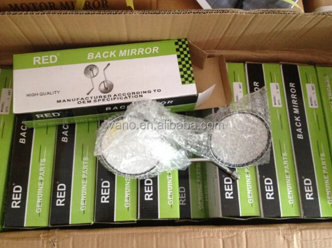 Plastic motorcycle MZ Simson Rearview mirror