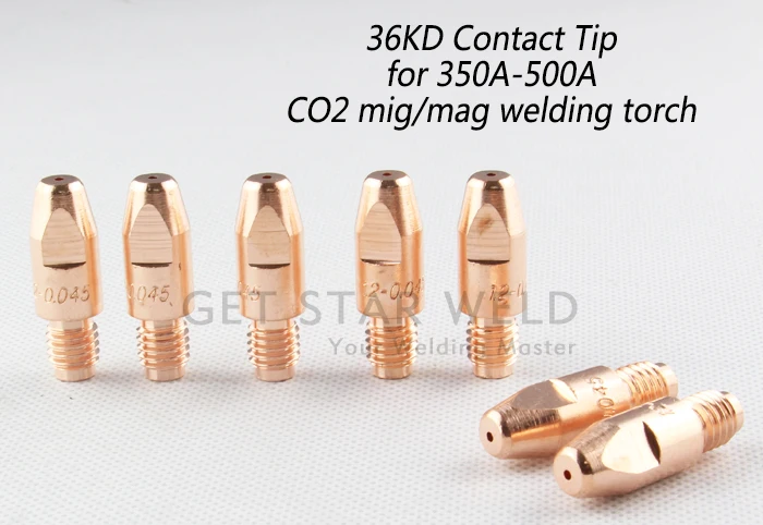 Punte Di Contatto Per Torcia MIG Binzel MB 36KD – Confezione Da 10 Pezzi – M8 30mm 1,2mm